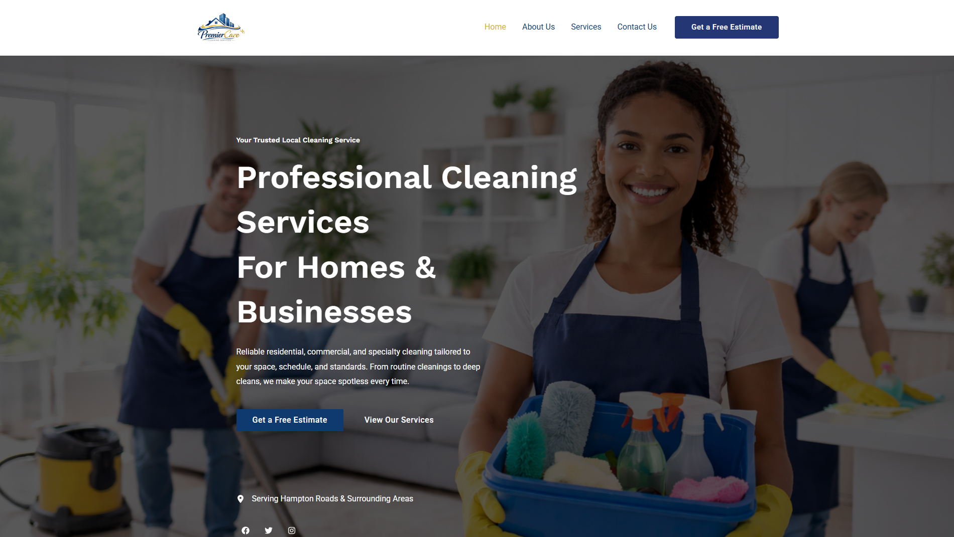 PremierCare Cleaning screenshot 1