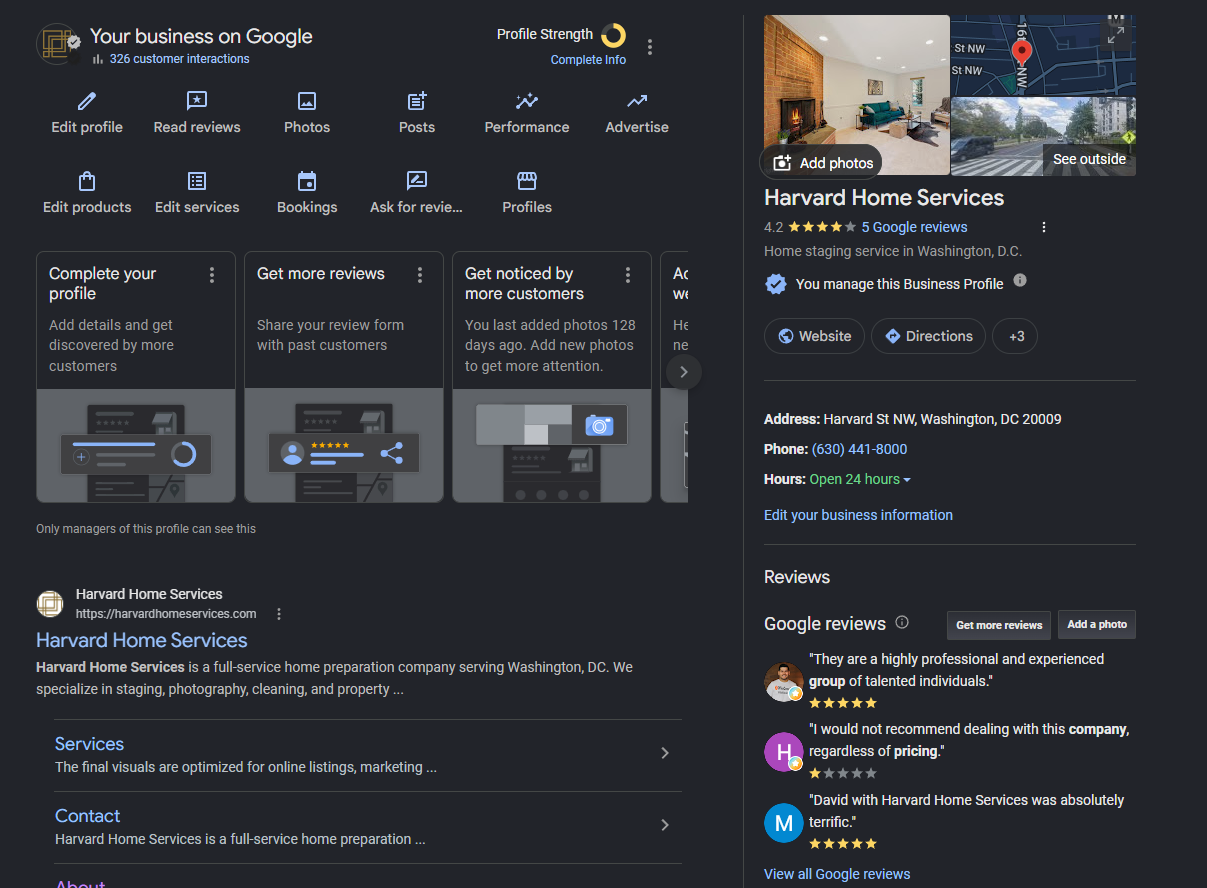 Google Business Profile Setup & Optimization screenshot